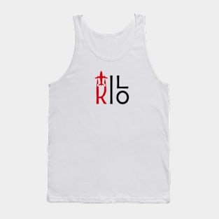 KILO Aviation Phonetic Alphabet Pilot Airplane Tank Top